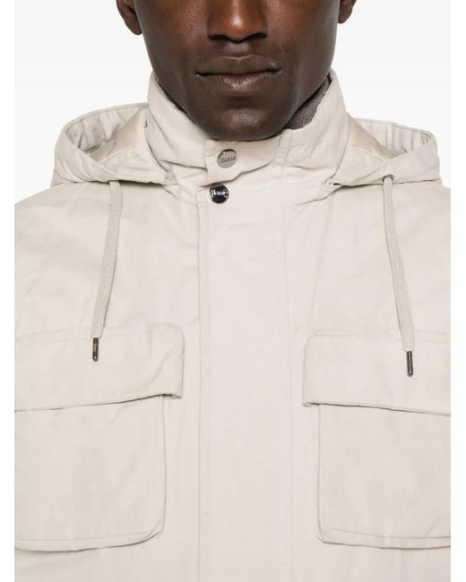 Herno Jack Met Capuchon En Zak in het White voor heren