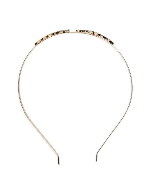 Red(v) Metallic Decorative Lettering Headband