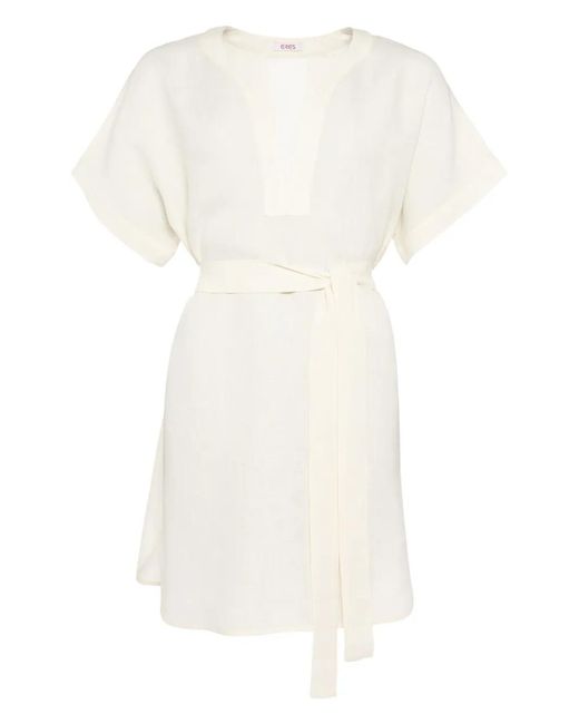 Eres White Favorite Mini Dress