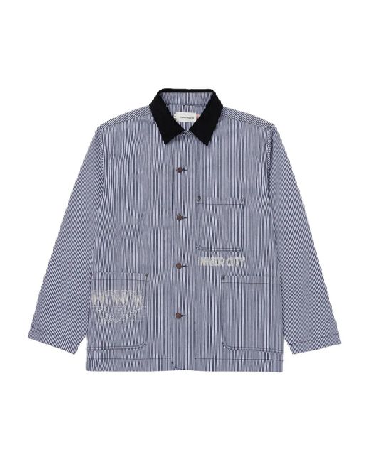 Honor The Gift Blue After Hours Shirt Jacket for men