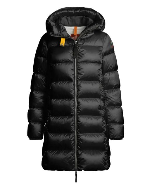 Parajumpers Marion フーデッド キルティングコート Black