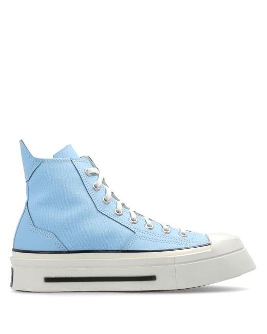 Converse Blue Chuck 70 Plus Egret High-top Sneakers