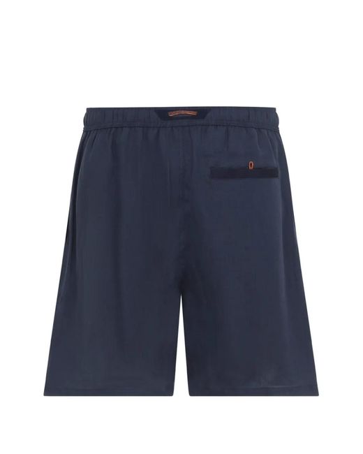 Sease Blue Drawstring Swim Shorts for men