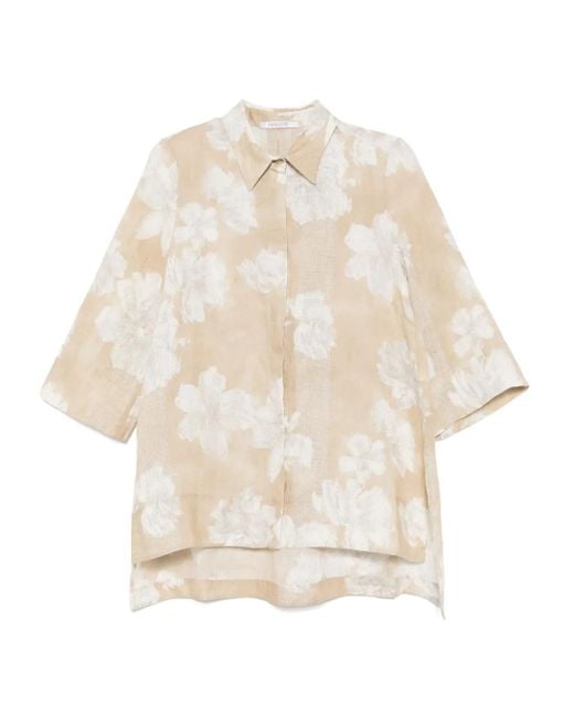 Transit Natural Floral-Printed Shirt