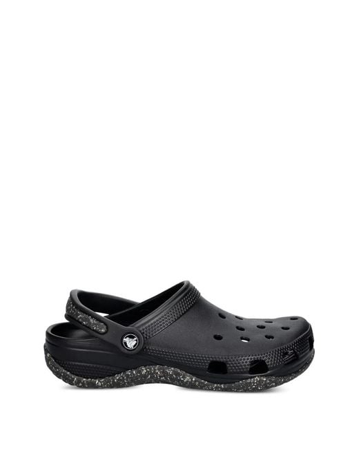 CROCSTM Black Classic Evo Speckled-Sole Clogs
