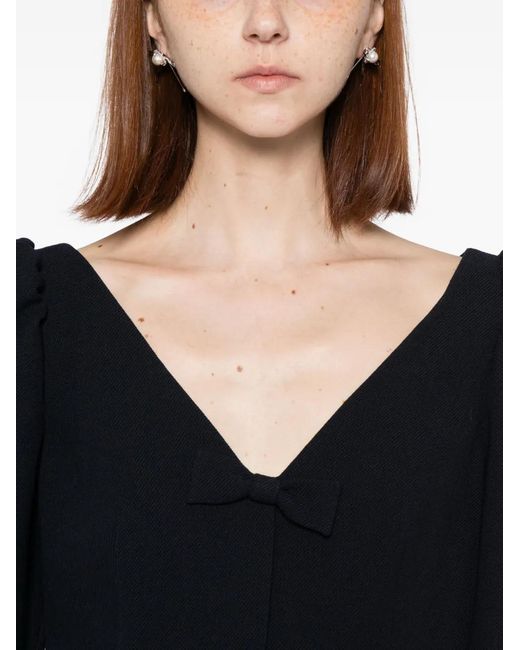 ShuShu/Tong Wollen Jurk in het Black