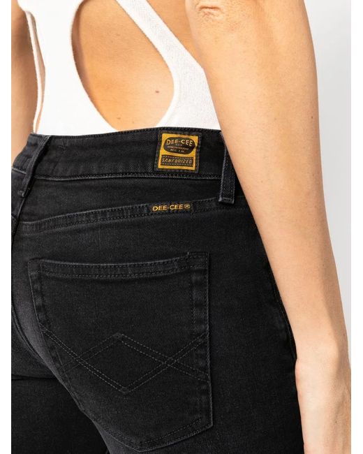 Washington DEE-CEE U.S.A. Black Organic-Cotton Skinny Jeans
