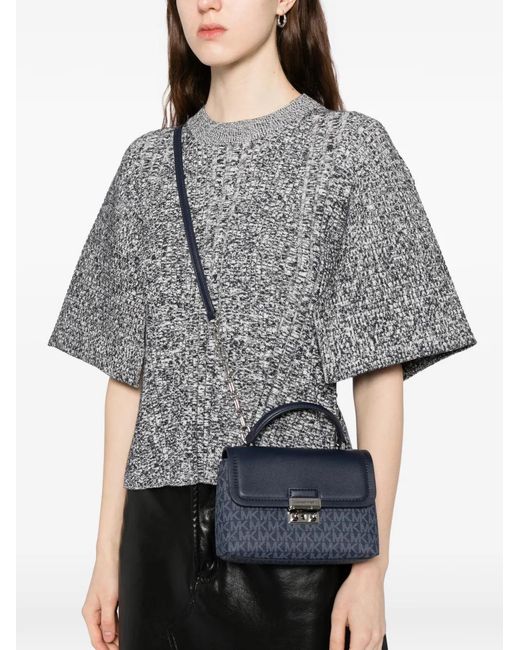 Michael Kors Blue Tribeca Crossbody Bag