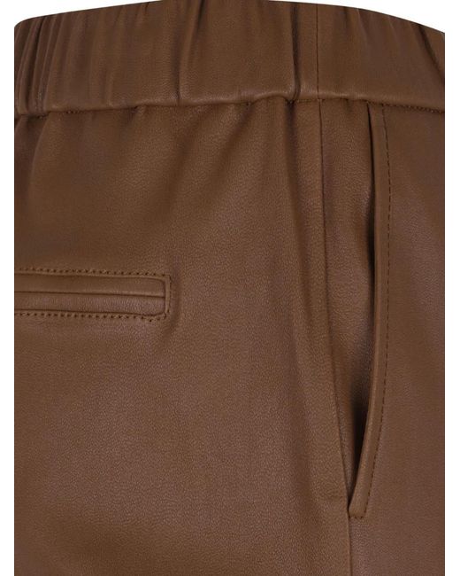 Enes Brown Elasticated Trousers