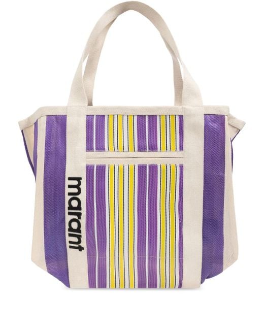 Isabel Marant White "Darwen" Tote Bag