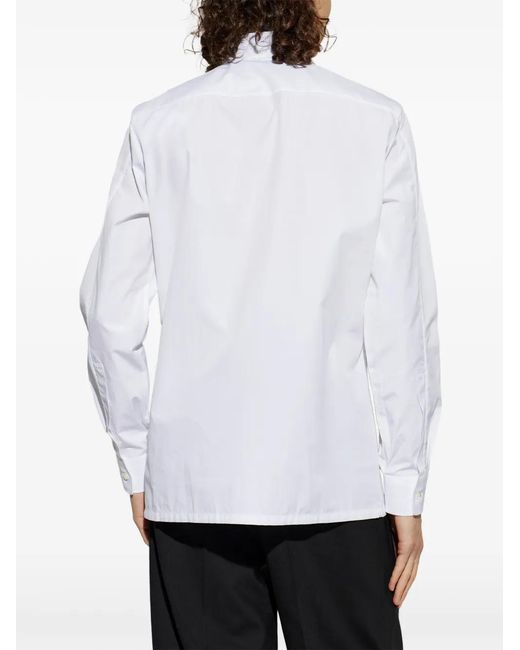 Givenchy Popeline Overhemd in het White voor heren