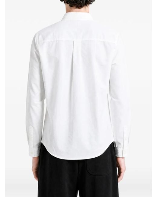 A Bathing Ape White 1St Camo One Point Shirt for men
