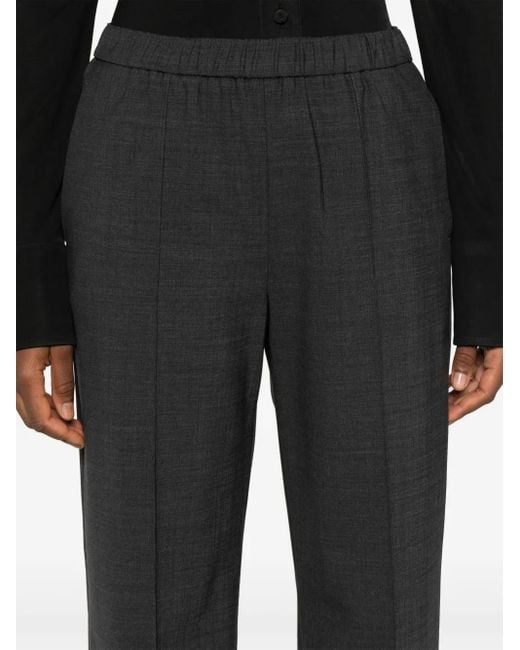 Fabiana Filippi Black Jogging-Fit Trousers