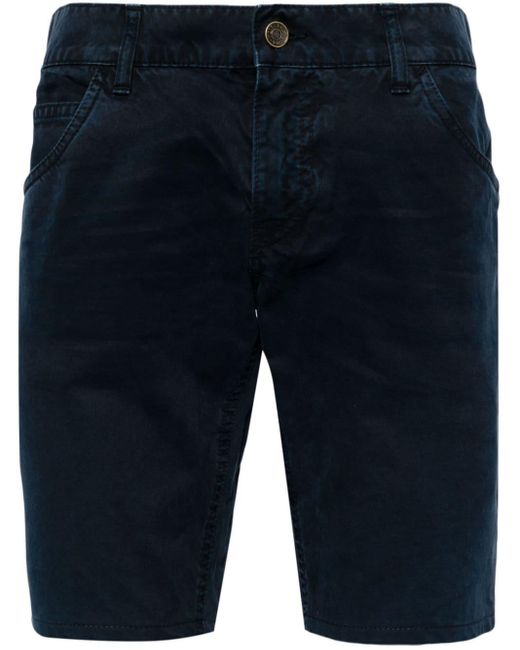 Dolce & Gabbana Blue Straight-leg Cotton Shorts for men