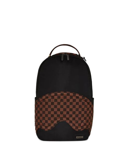 Sprayground Rugzak Met Haai-Patroon in het Black