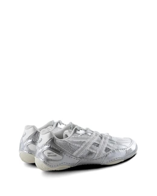 Asics White Hypersync Metallic Sneakers