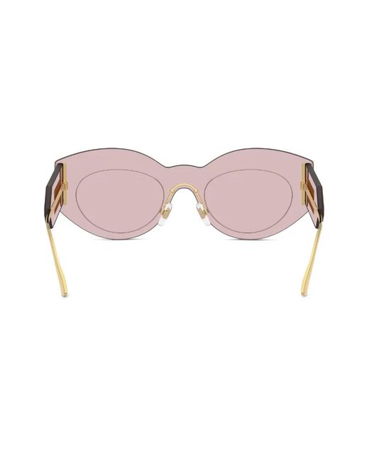 Versace Pink Transparente Brille