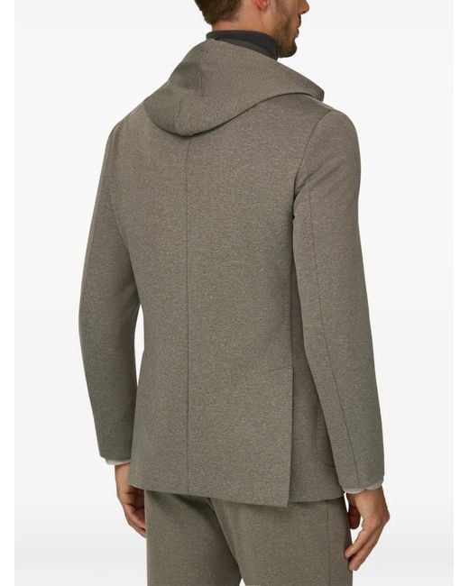 Boggi Green Sweatshirt Blazer Madison for men
