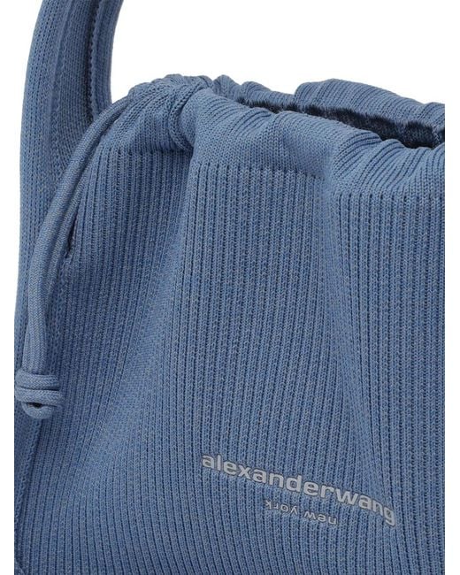 Alexander Wang Blue Small Ryan Handbag