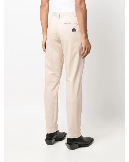 Philipp Plein Natural Long Trousers Tailored for men