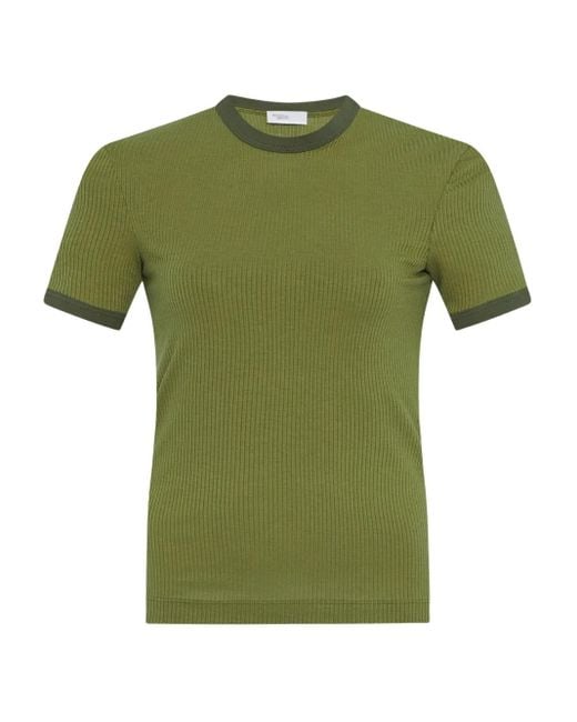 T-Shirt di Rosetta Getty in Green