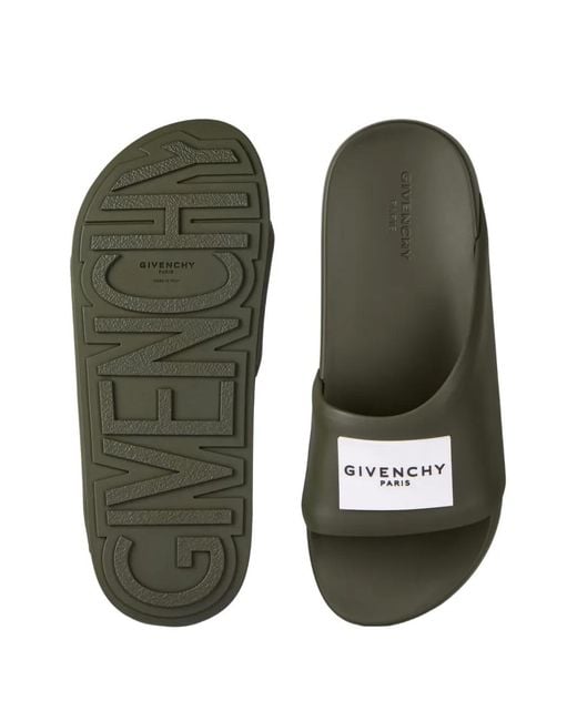 Givenchy Green Label Slide Mules for men