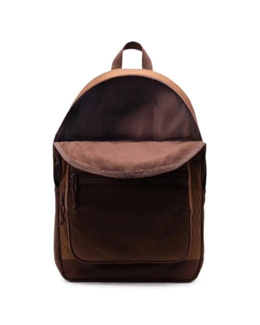 Herschel Supply Co. Brown Kaine 28L Diamond-Quilted Mesh-Pocket Backpack