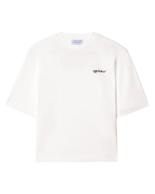 Off-White c/o Virgil Abloh Script Tシャツ White