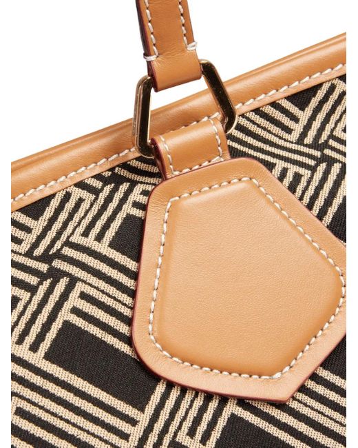 Lancel Grote Shopper Met Leren Afwerking En Monogram in het Red