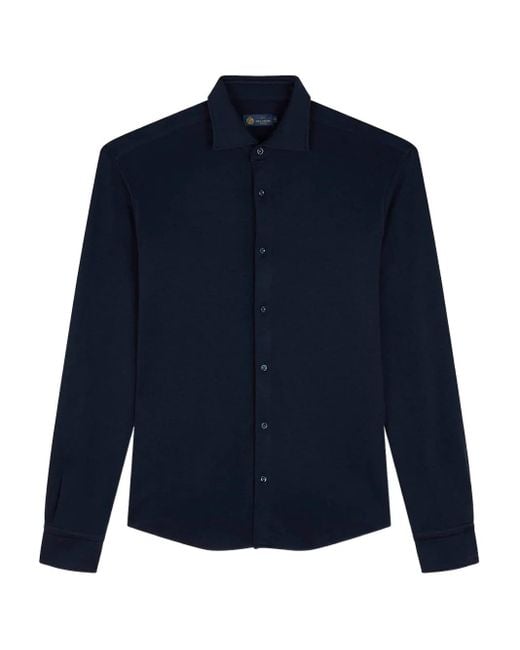 Paul & Shark Button-Down Overhemd in het Blue voor heren