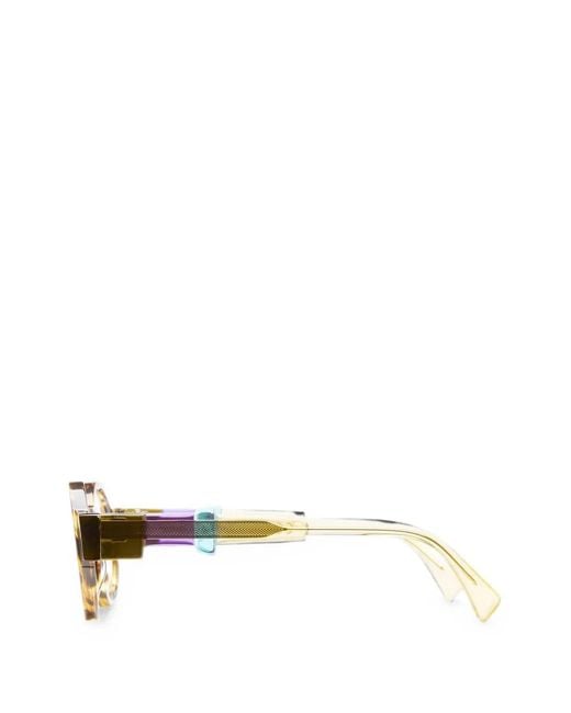 Kuboraum Brown I02 Round-Frame Glasses