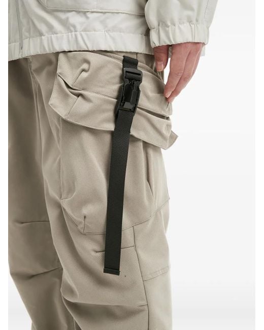 Musium Div. Gray Cargo Tapered Trousers for men