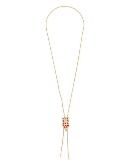 BLAKLACE White Owl Necklace