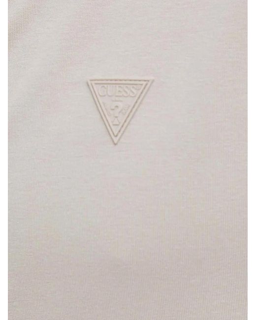 Guess White Zip-Up Sweatshirt for men