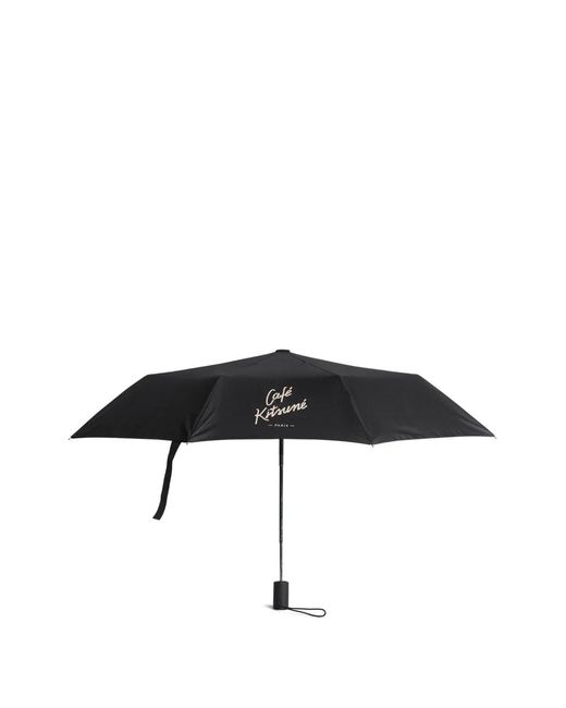 Café Kitsuné Black Logo Umbrella