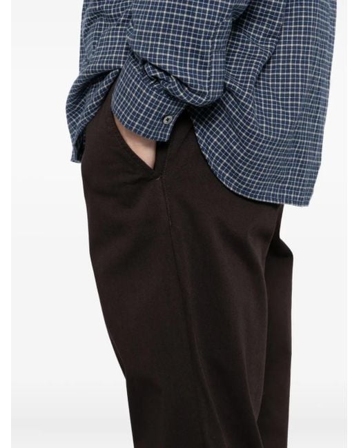 Pantalones Con Parche Del Logo Lacoste de hombre de color Black