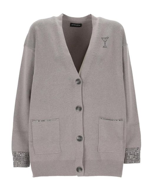 retroféte Gray Sidara Cardigan