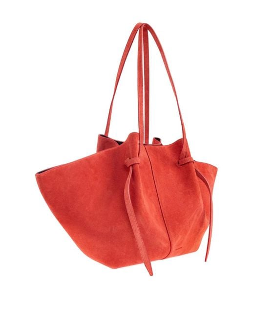 Yuzefi Red Large Mochi Shoulder Bag