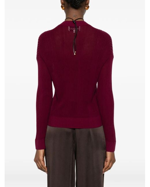 Pull À Encolure Ronde Bompard en coloris Purple