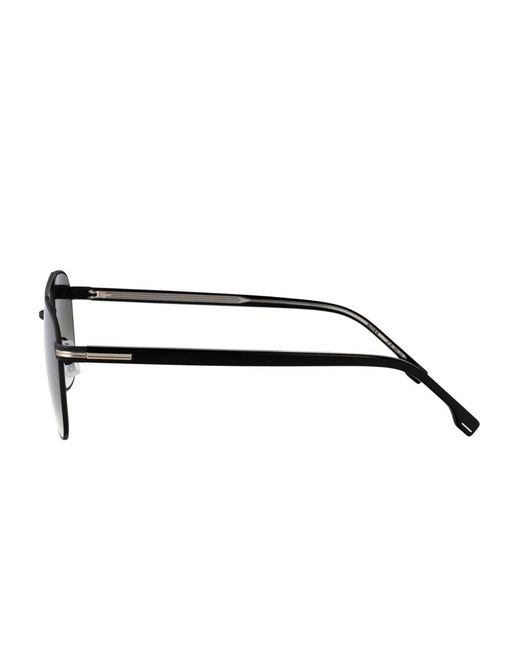 Boss Black Pilot-Frame Sunglasses for men