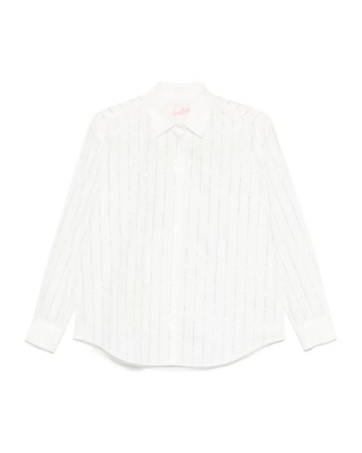 Mc2 Saint Barth White Meredith Shirt