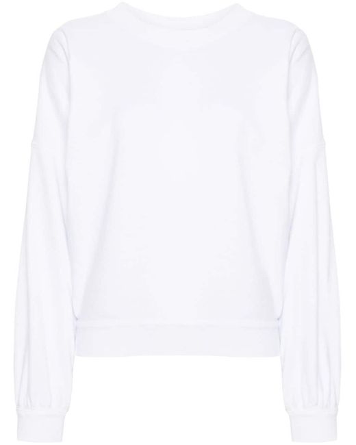 Isabel Marant White Sheila Organic Cotton Sweatshirt