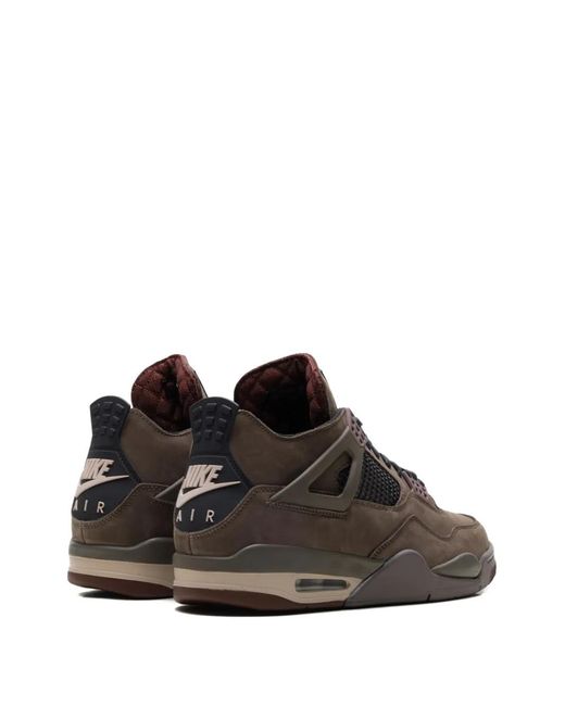 Nike Brown Air 4 Sneakers for men