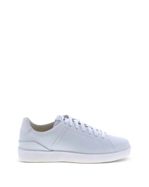 Clarks White Originals Tormatch Sneakers for men