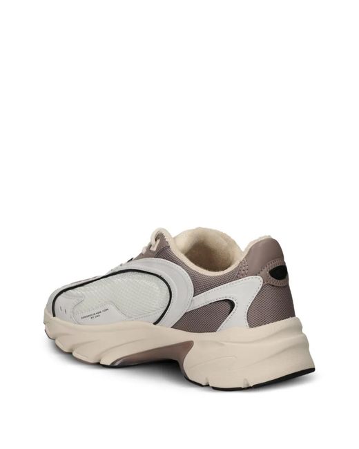 COACH White Bolt Runner Multi-Panelled Sneakers for men