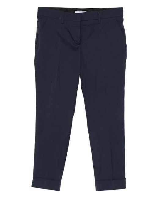 Prada Blue Cuffed Pants