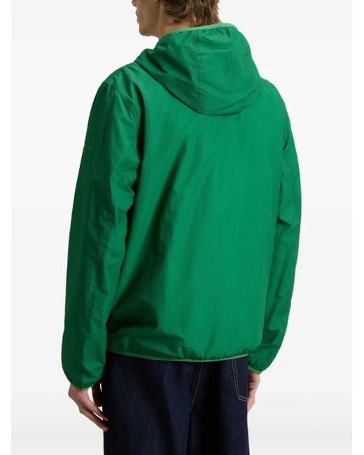 Chaqueta Ligera Con Capucha Woolrich de hombre de color Green
