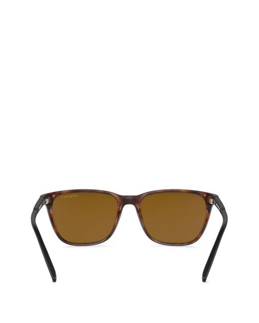 Arnette Brown Cortex Square-Frame Sunglasses for men