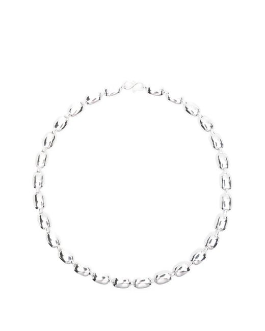 LIE STUDIO White The Monica Necklace