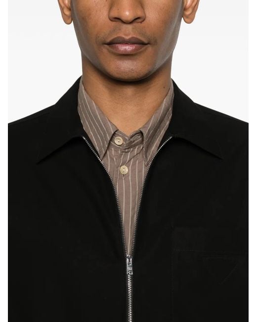 Prada Black Cotton Shirt for men